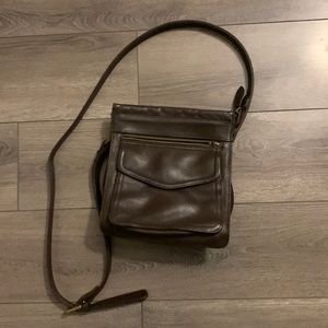 Fossil Leather Crossbody Bag